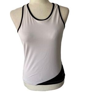 Champion White Cross Back Exercise Top SZ XL